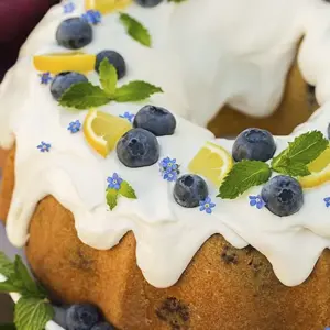 Citron Myrtille Bundt Cake